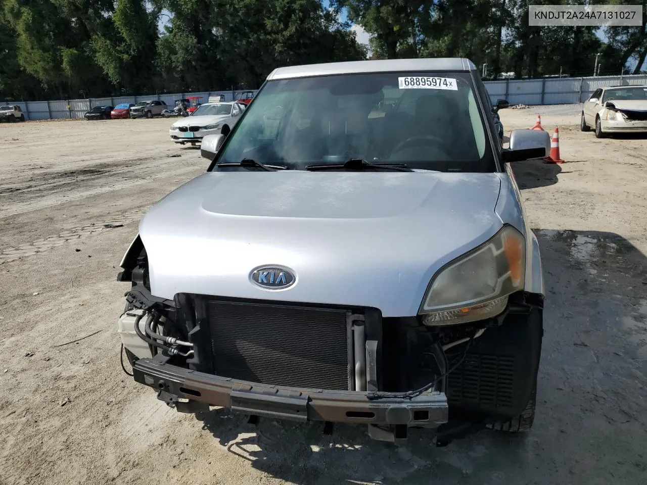 2010 Kia Soul + VIN: KNDJT2A24A7131027 Lot: 68895974