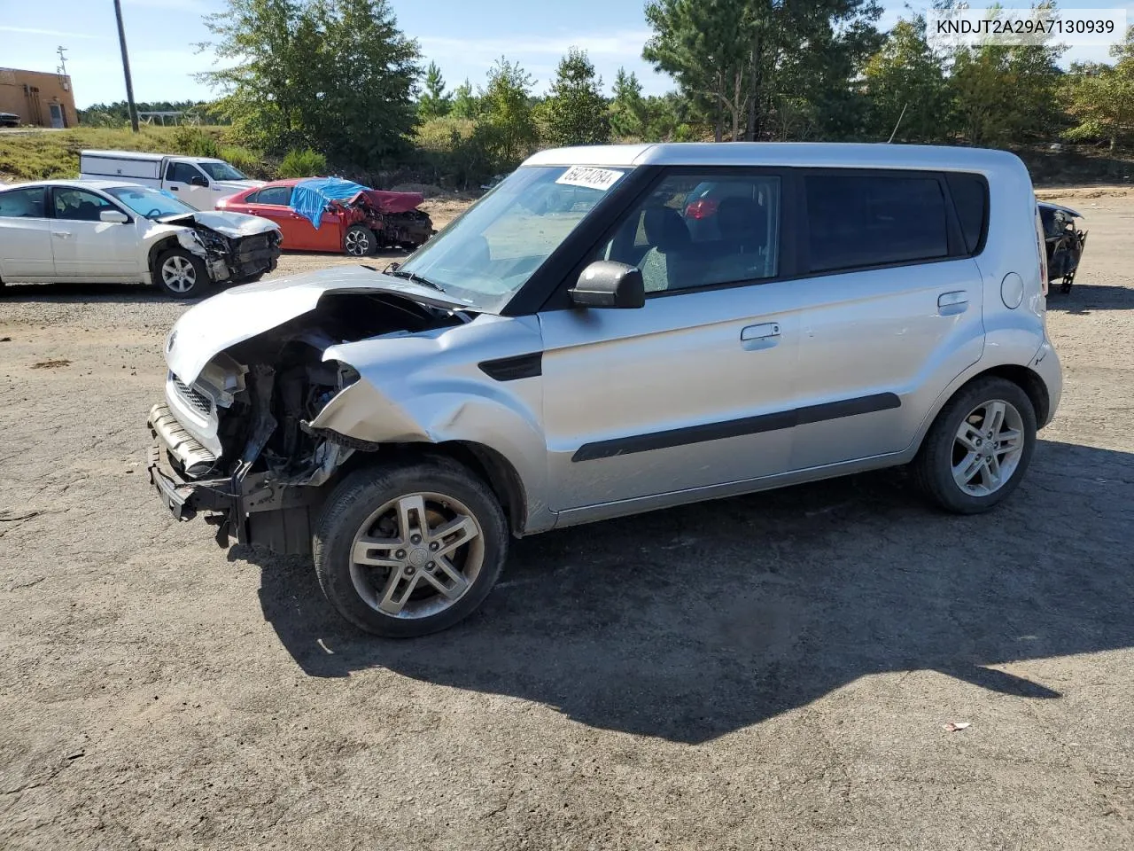 2010 Kia Soul + VIN: KNDJT2A29A7130939 Lot: 69274284