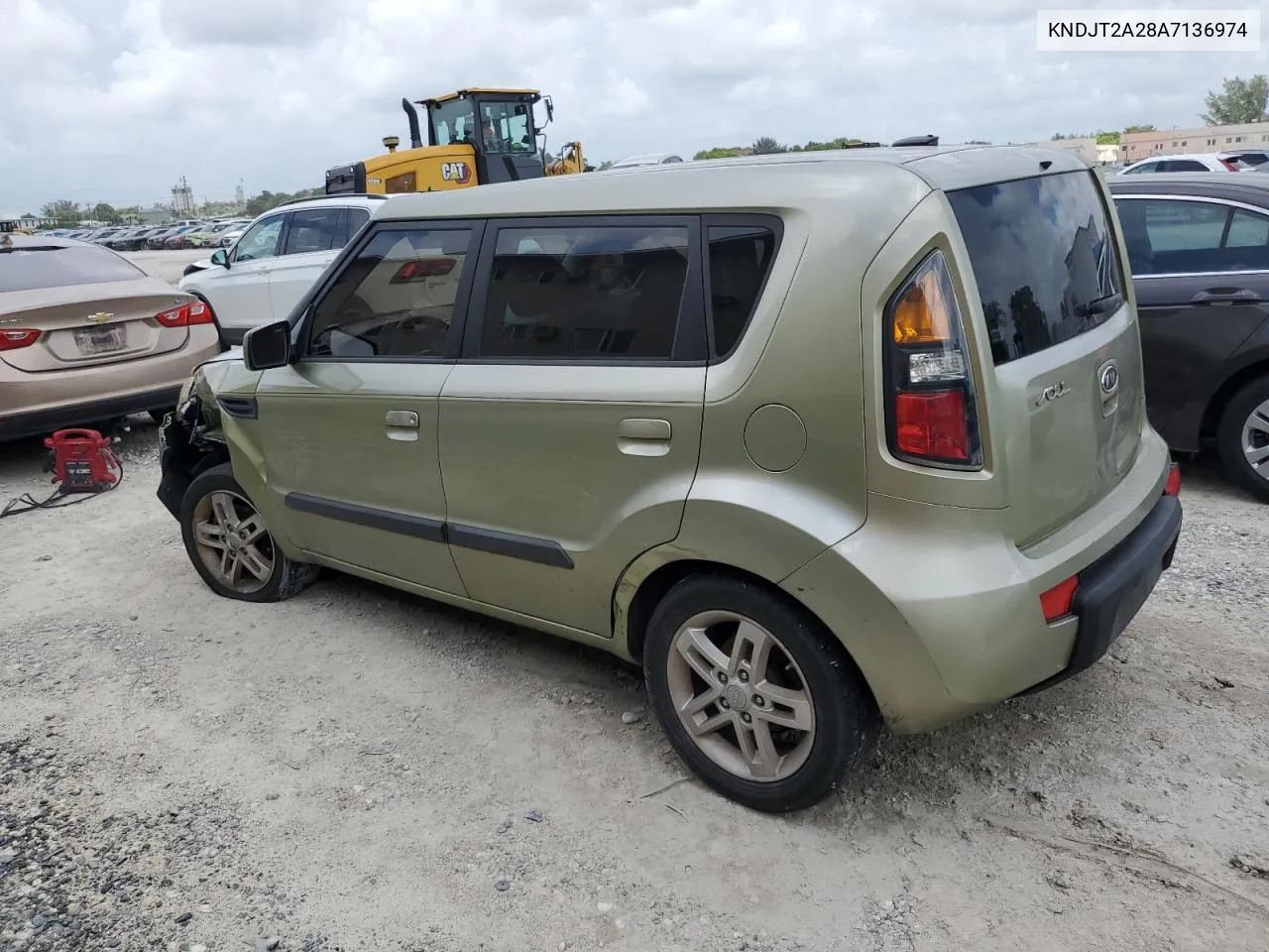 2010 Kia Soul + VIN: KNDJT2A28A7136974 Lot: 69631304