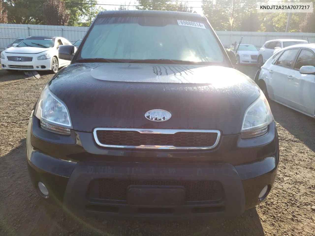 2010 Kia Soul + VIN: KNDJT2A21A7077217 Lot: 69880514