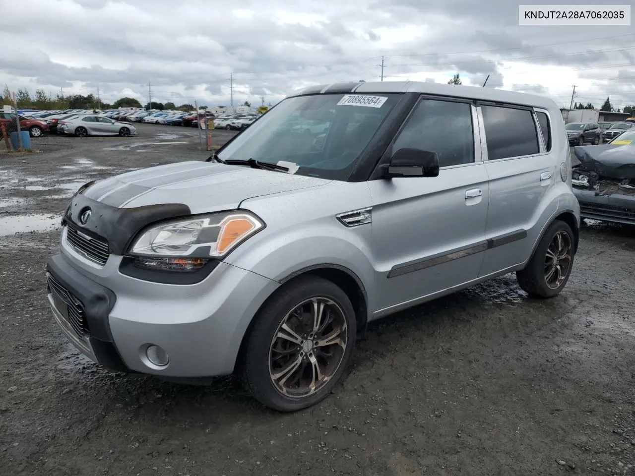 2010 Kia Soul + VIN: KNDJT2A28A7062035 Lot: 70895564