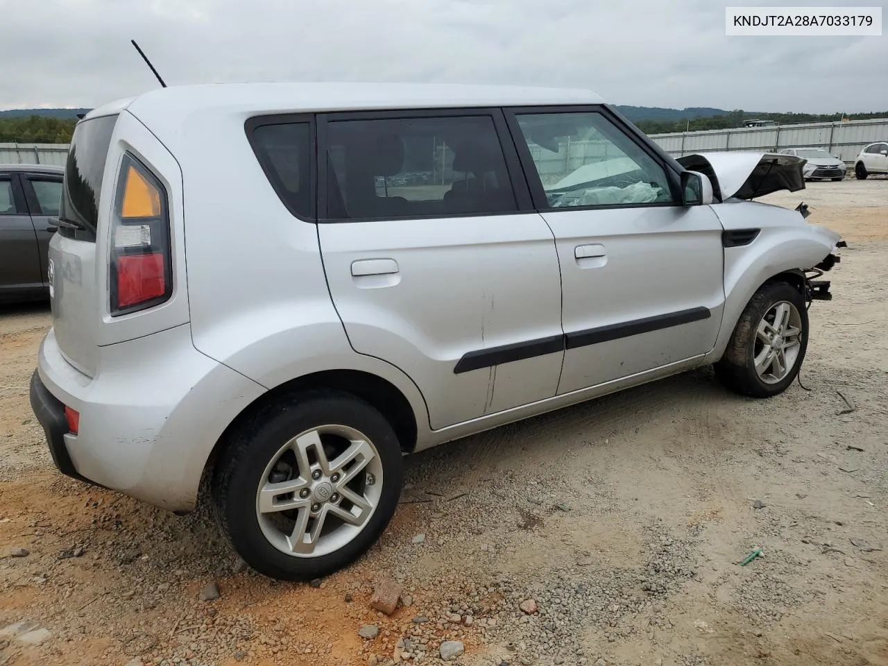 2010 Kia Soul + VIN: KNDJT2A28A7033179 Lot: 70971674