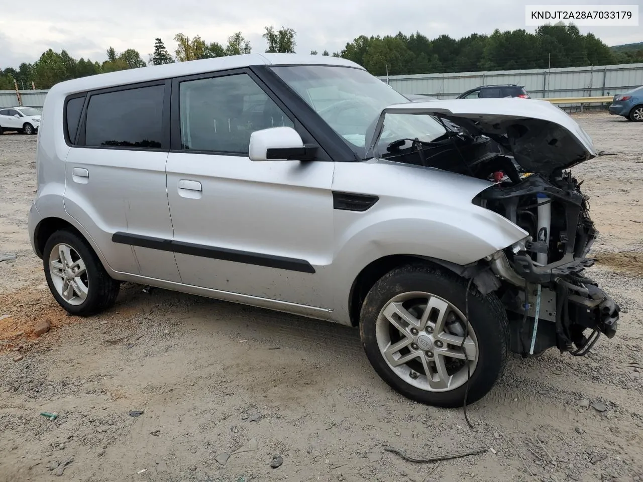 2010 Kia Soul + VIN: KNDJT2A28A7033179 Lot: 70971674