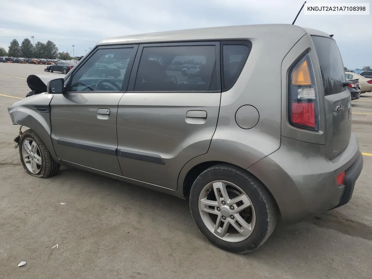 2010 Kia Soul + VIN: KNDJT2A21A7108398 Lot: 72613184