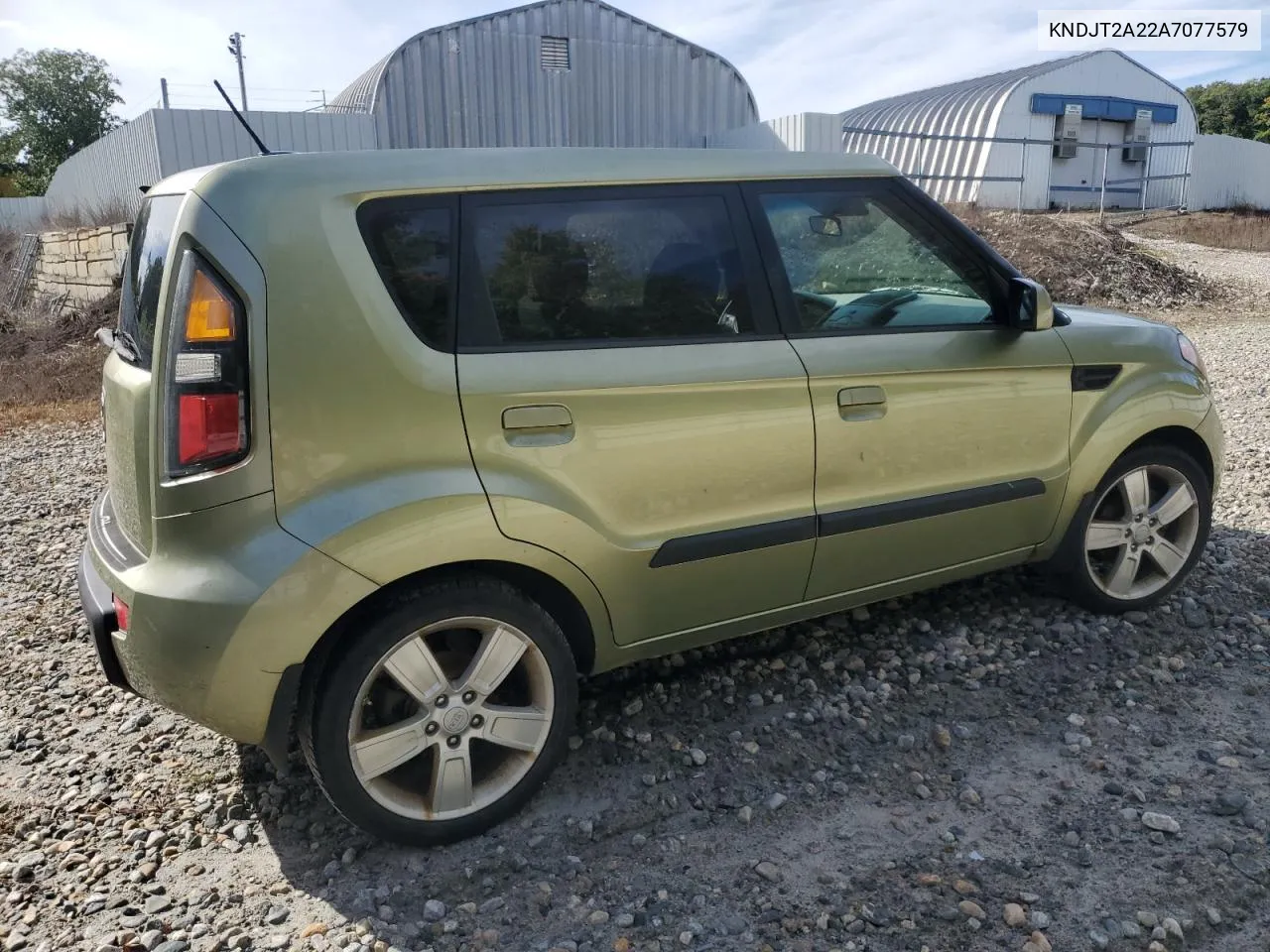 2010 Kia Soul + VIN: KNDJT2A22A7077579 Lot: 73127254