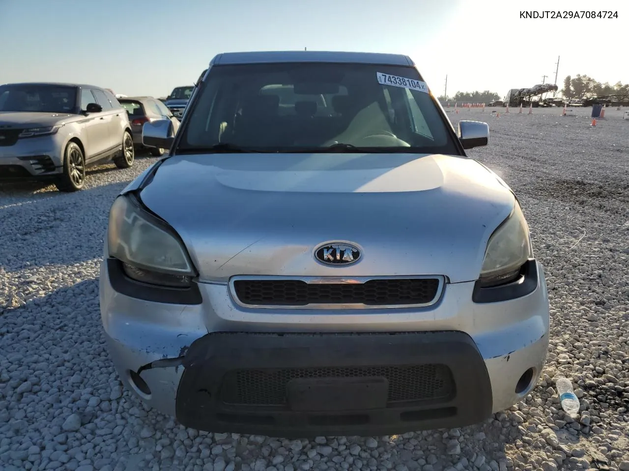 2010 Kia Soul + VIN: KNDJT2A29A7084724 Lot: 74338104