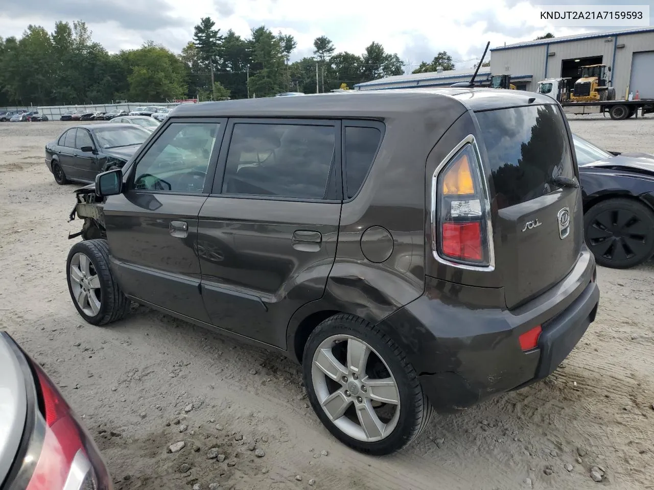 2010 Kia Soul + VIN: KNDJT2A21A7159593 Lot: 74556814