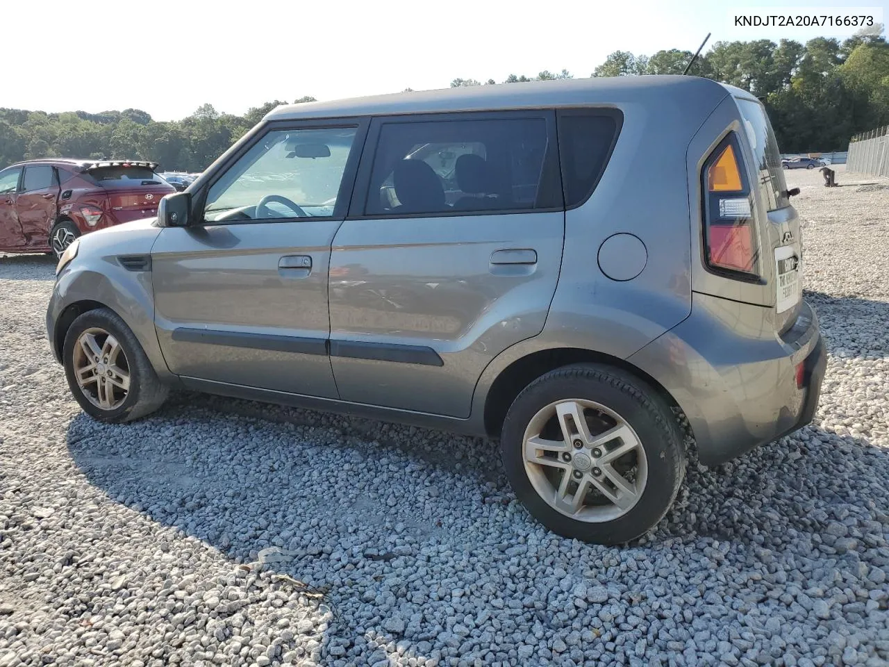 2010 Kia Soul + VIN: KNDJT2A20A7166373 Lot: 75238414