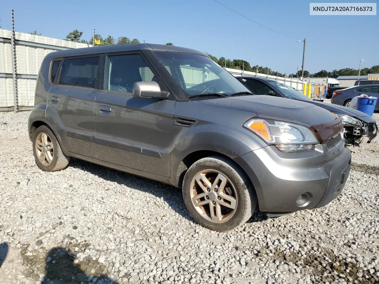 2010 Kia Soul + VIN: KNDJT2A20A7166373 Lot: 75238414