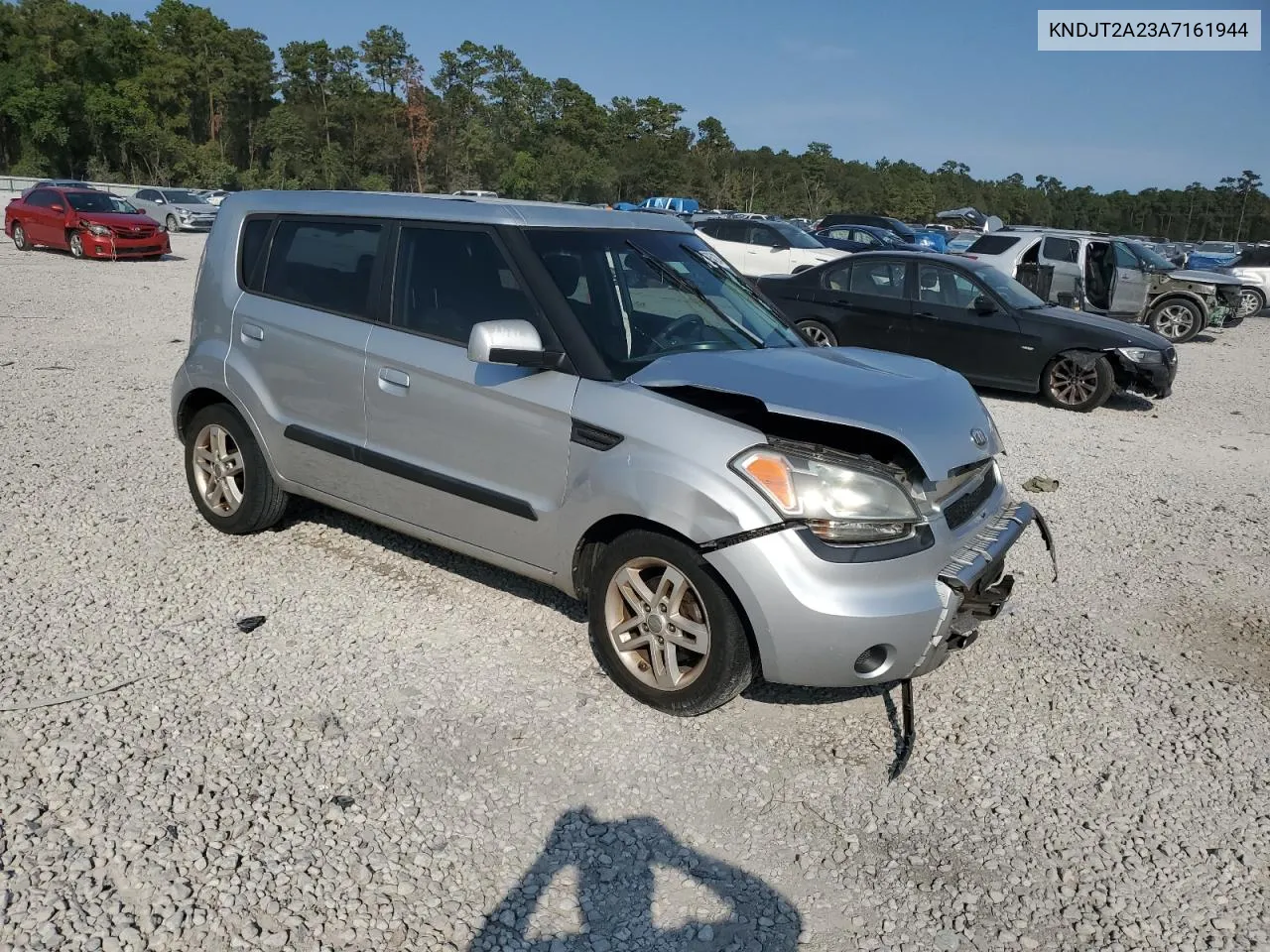 2010 Kia Soul + VIN: KNDJT2A23A7161944 Lot: 75954204