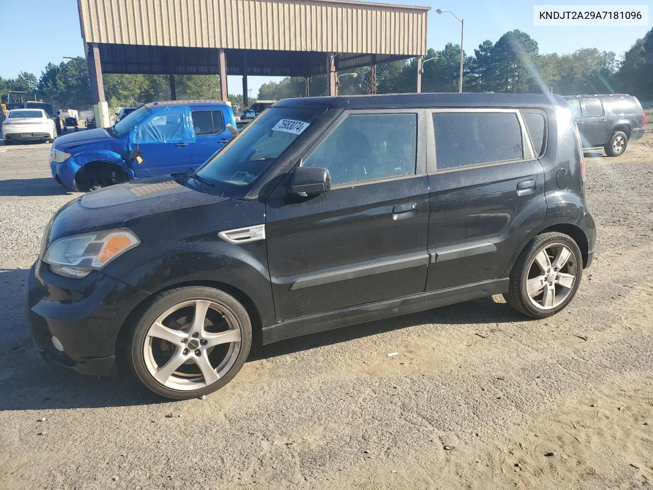 2010 Kia Soul + VIN: KNDJT2A29A7181096 Lot: 75983074