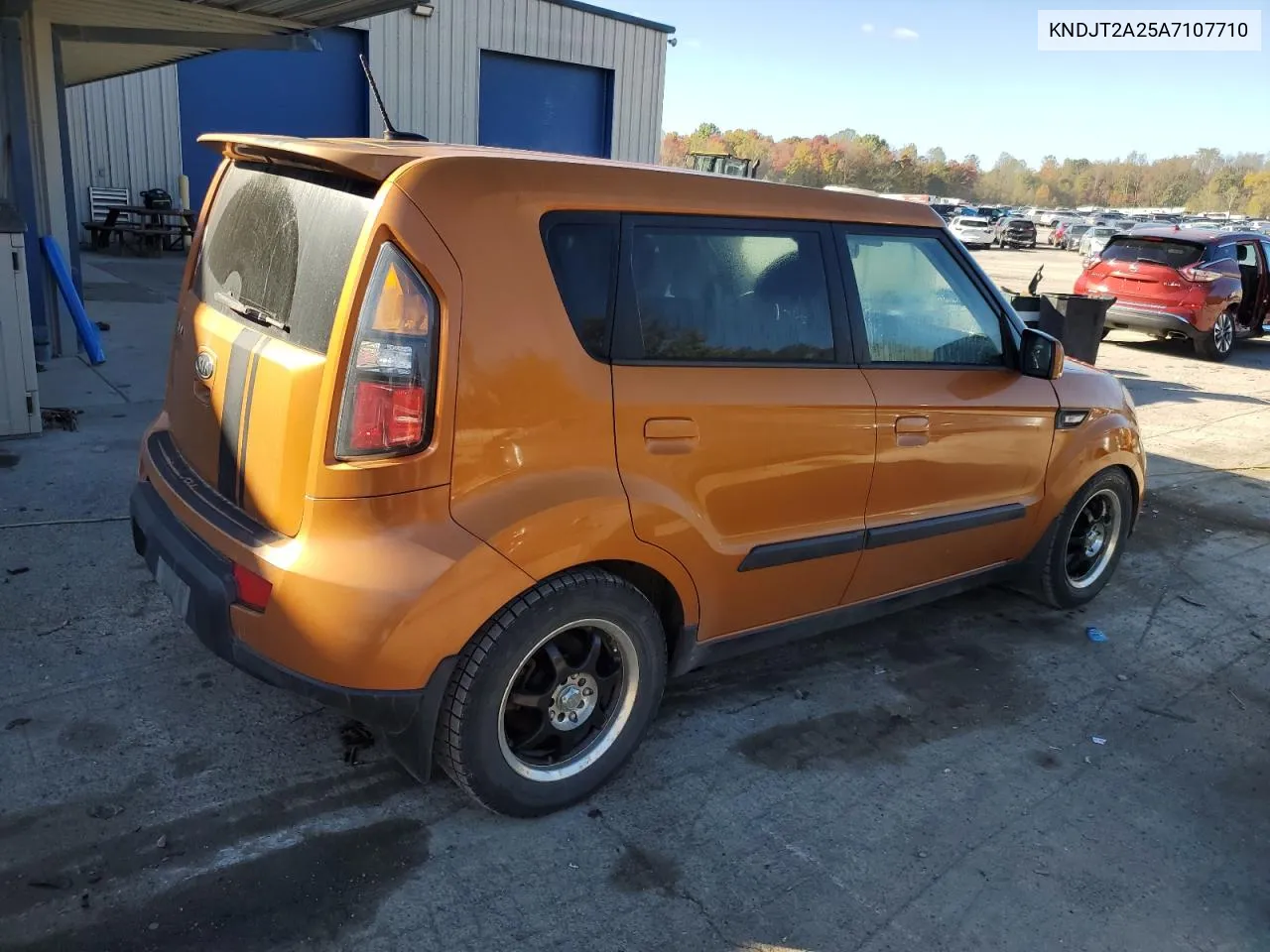 2010 Kia Soul + VIN: KNDJT2A25A7107710 Lot: 76320754