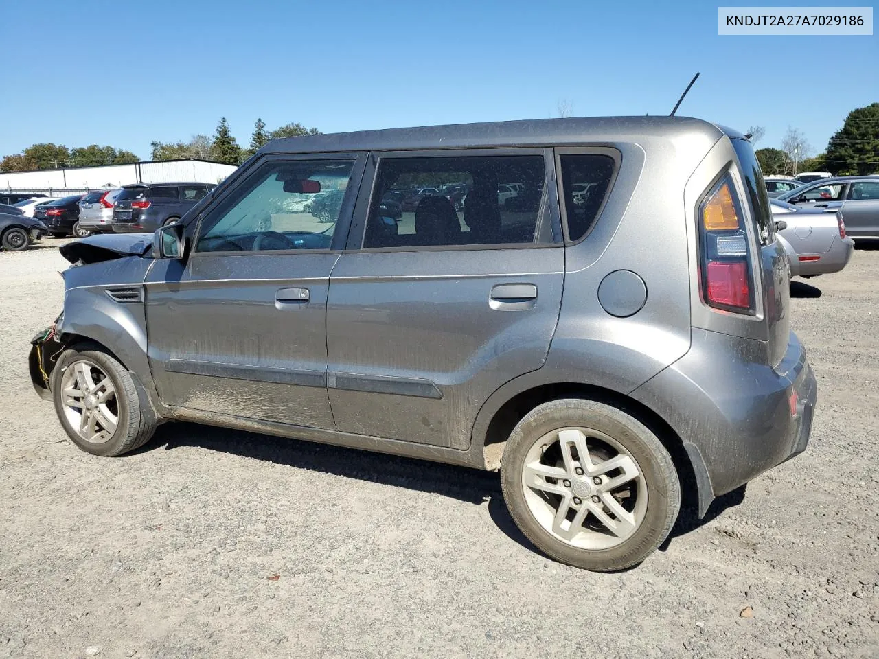 2010 Kia Soul + VIN: KNDJT2A27A7029186 Lot: 76514804