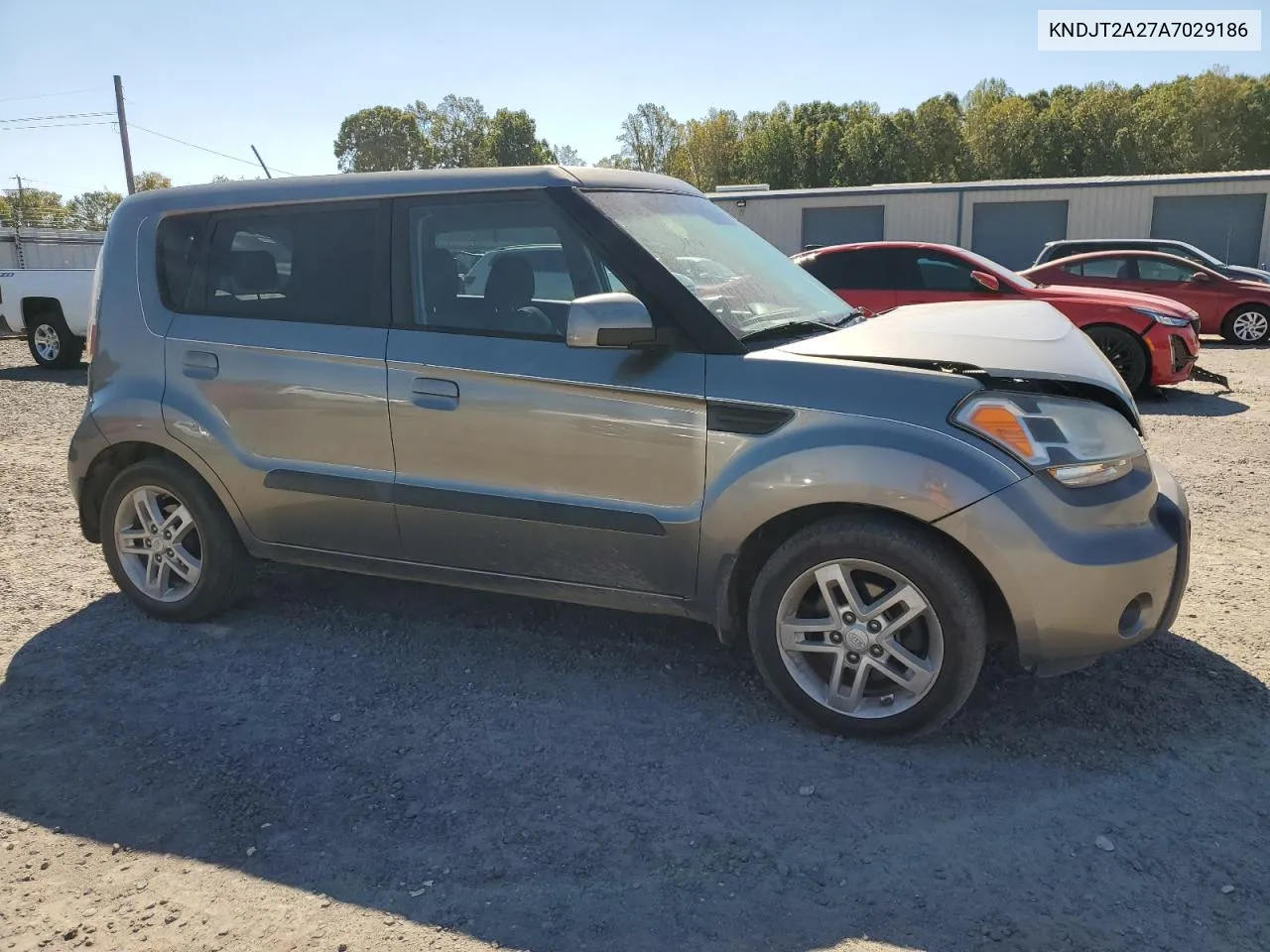 2010 Kia Soul + VIN: KNDJT2A27A7029186 Lot: 76514804