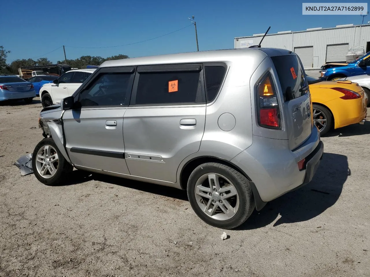 2010 Kia Soul + VIN: KNDJT2A27A7162899 Lot: 76936904