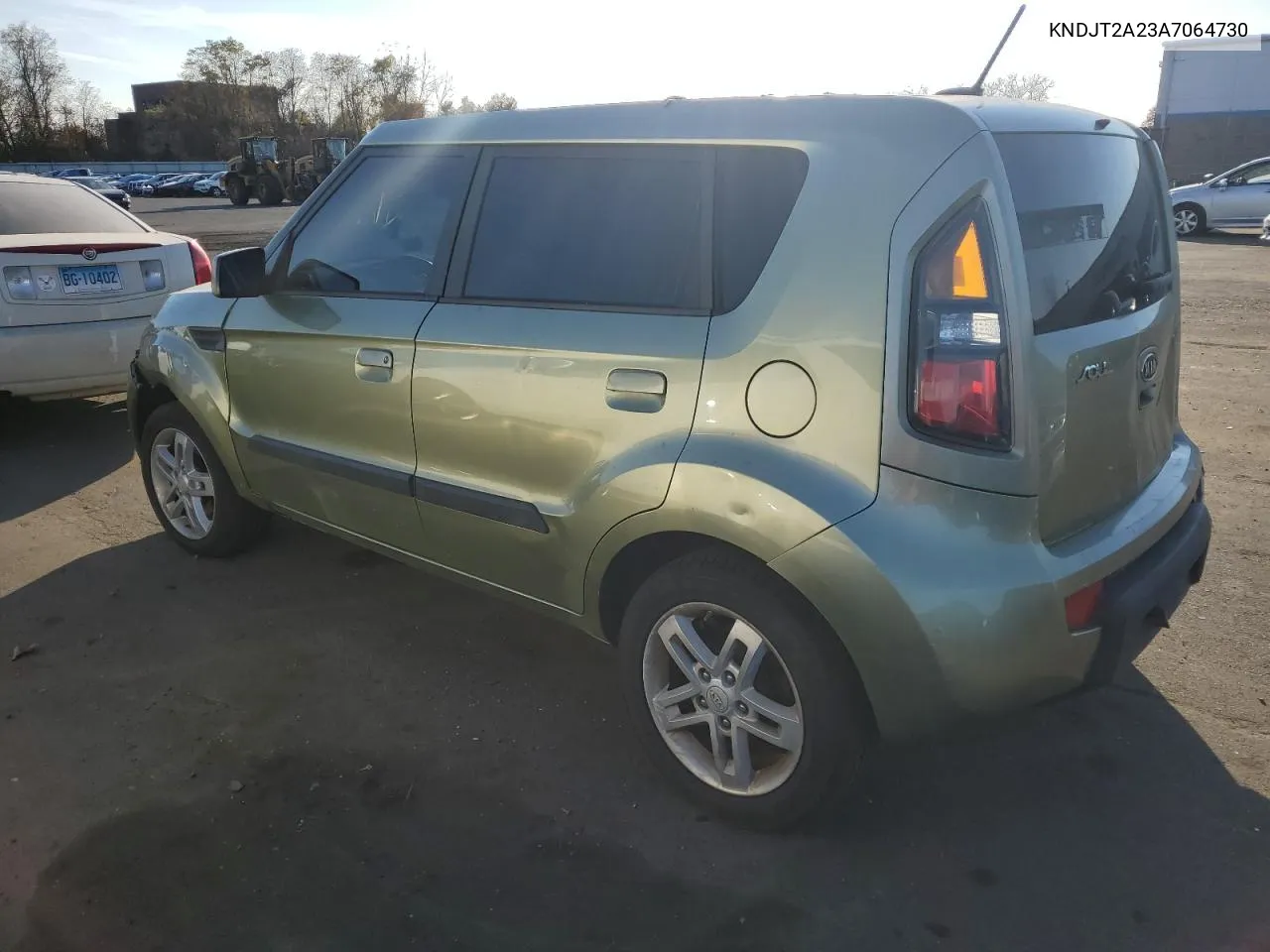 2010 Kia Soul + VIN: KNDJT2A23A7064730 Lot: 77398794