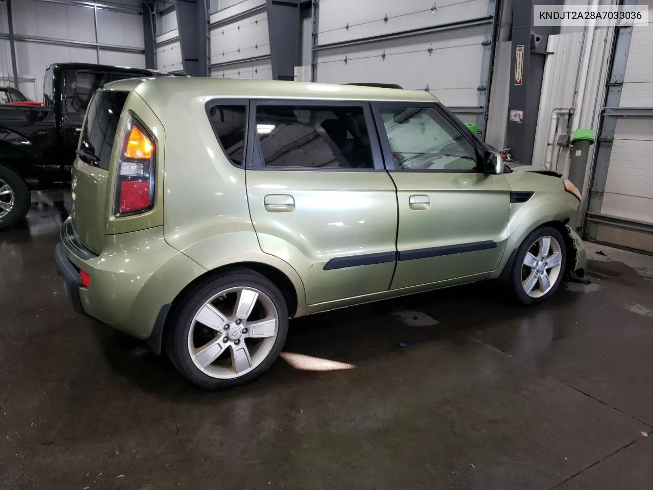 2010 Kia Soul + VIN: KNDJT2A28A7033036 Lot: 77572574