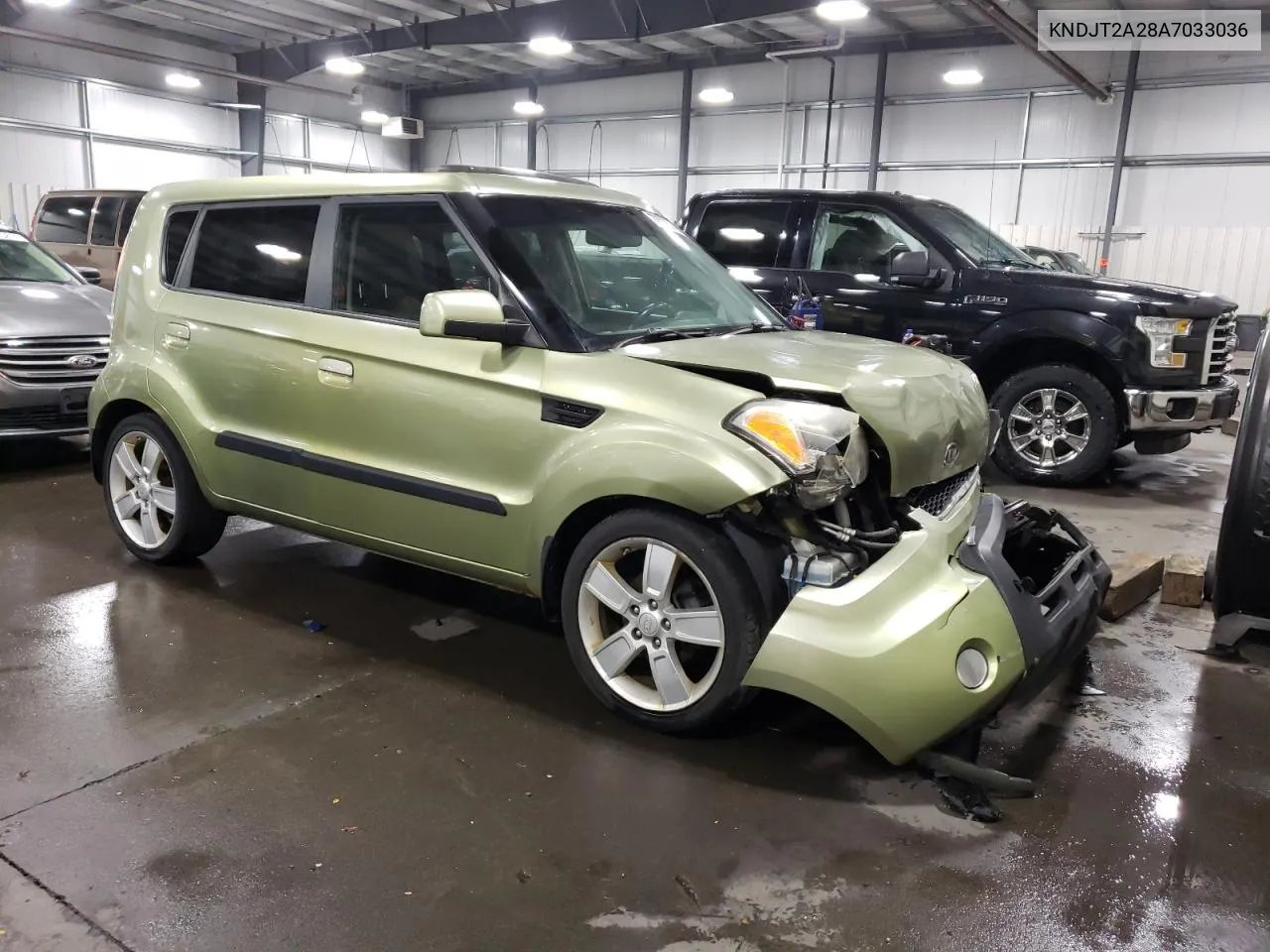 2010 Kia Soul + VIN: KNDJT2A28A7033036 Lot: 77572574