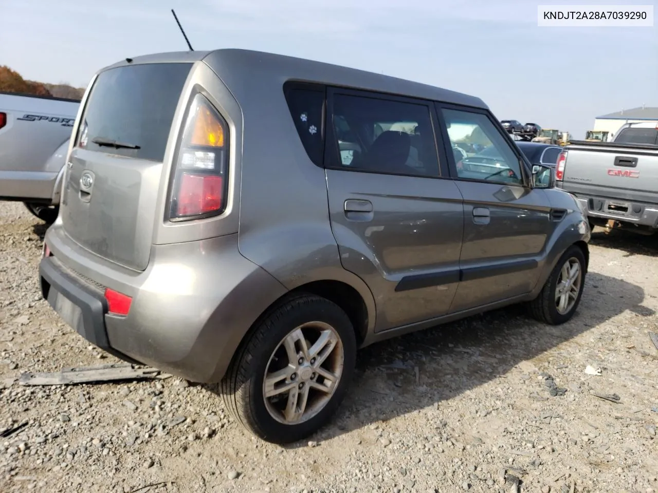 2010 Kia Soul + VIN: KNDJT2A28A7039290 Lot: 77576424