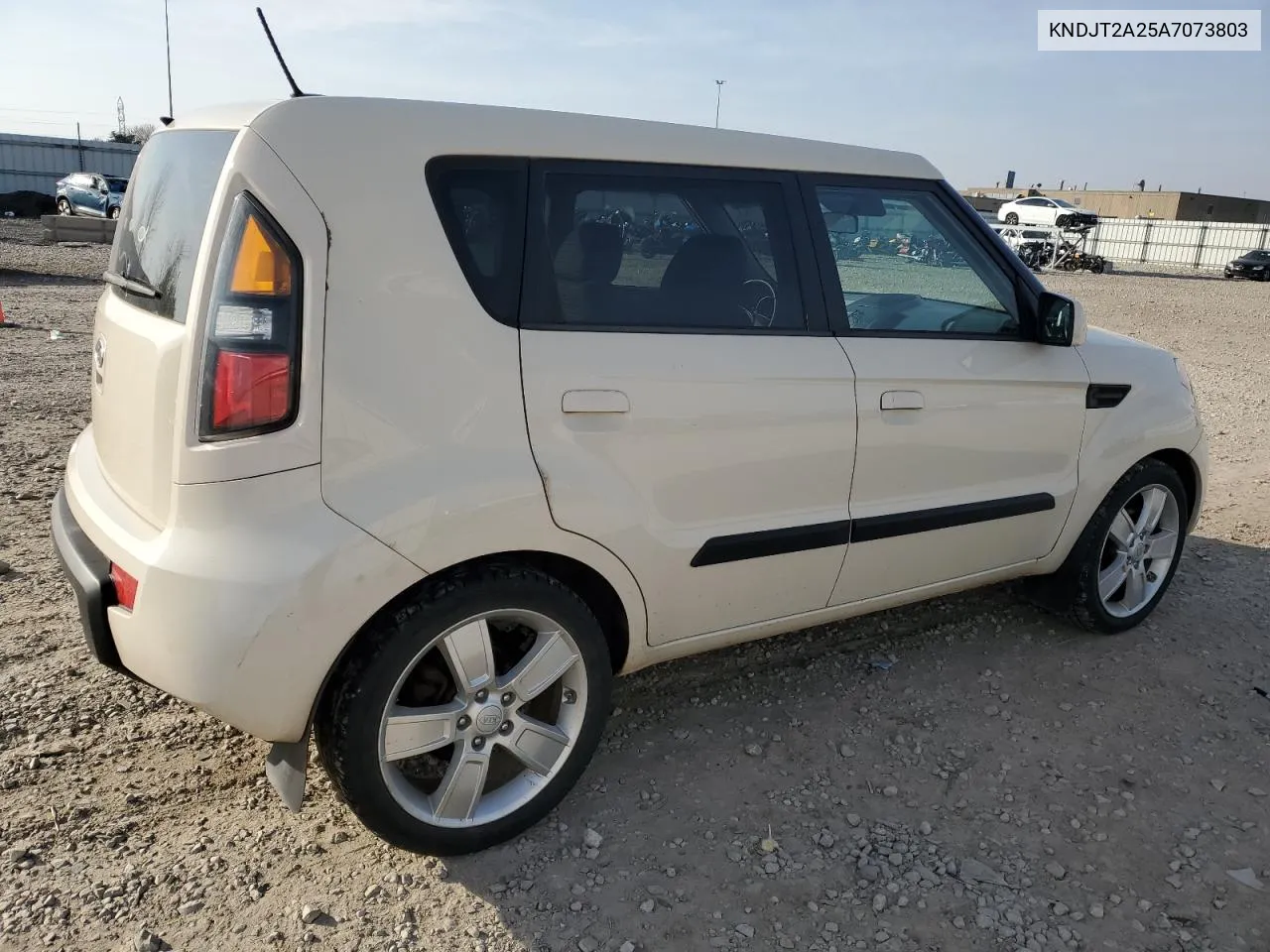 2010 Kia Soul + VIN: KNDJT2A25A7073803 Lot: 77711544