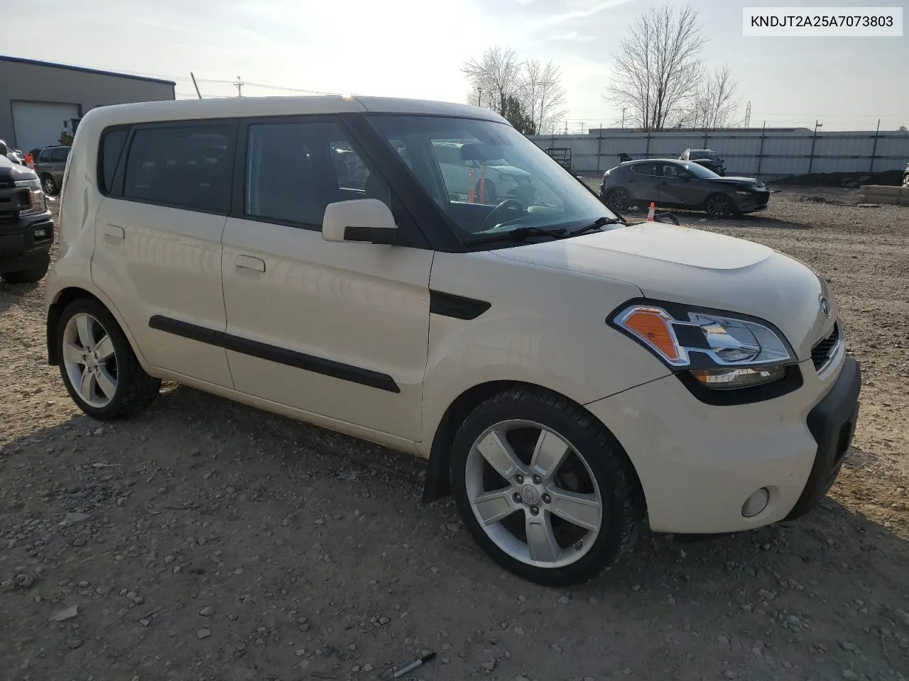 2010 Kia Soul + VIN: KNDJT2A25A7073803 Lot: 77711544