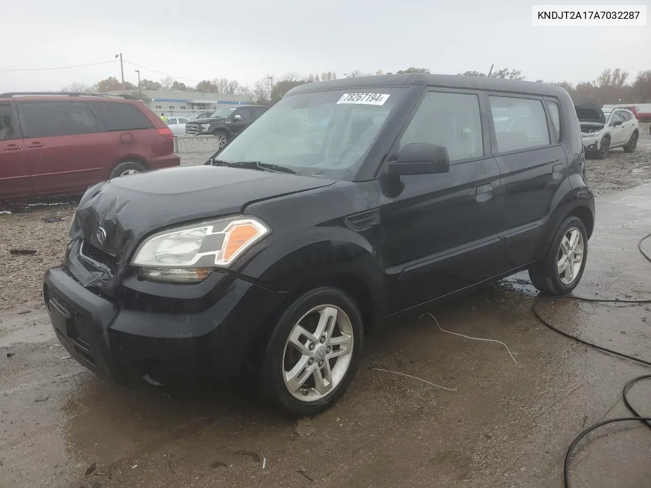 2010 Kia Soul VIN: KNDJT2A17A7032287 Lot: 78267194