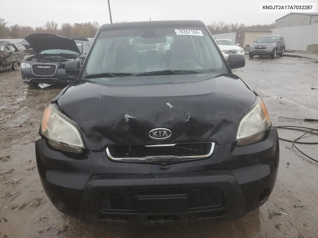 2010 Kia Soul VIN: KNDJT2A17A7032287 Lot: 78267194