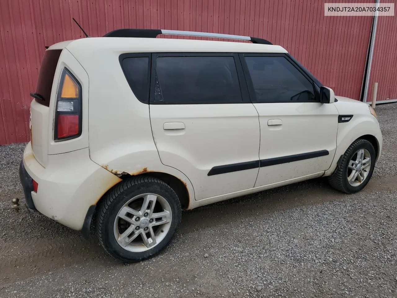 2010 Kia Soul + VIN: KNDJT2A20A7034357 Lot: 78412794