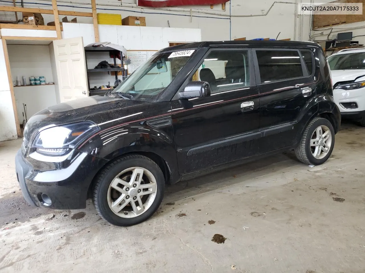 2010 Kia Soul + VIN: KNDJT2A20A7175333 Lot: 78645824