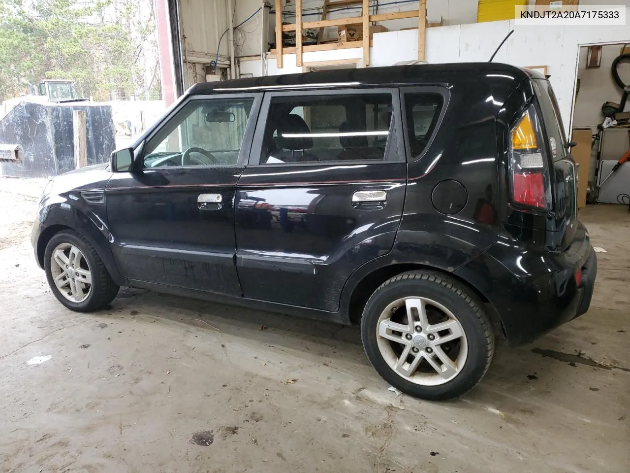 2010 Kia Soul + VIN: KNDJT2A20A7175333 Lot: 78645824