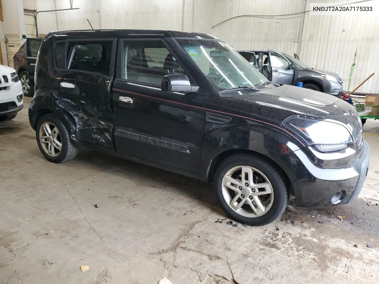 2010 Kia Soul + VIN: KNDJT2A20A7175333 Lot: 78645824