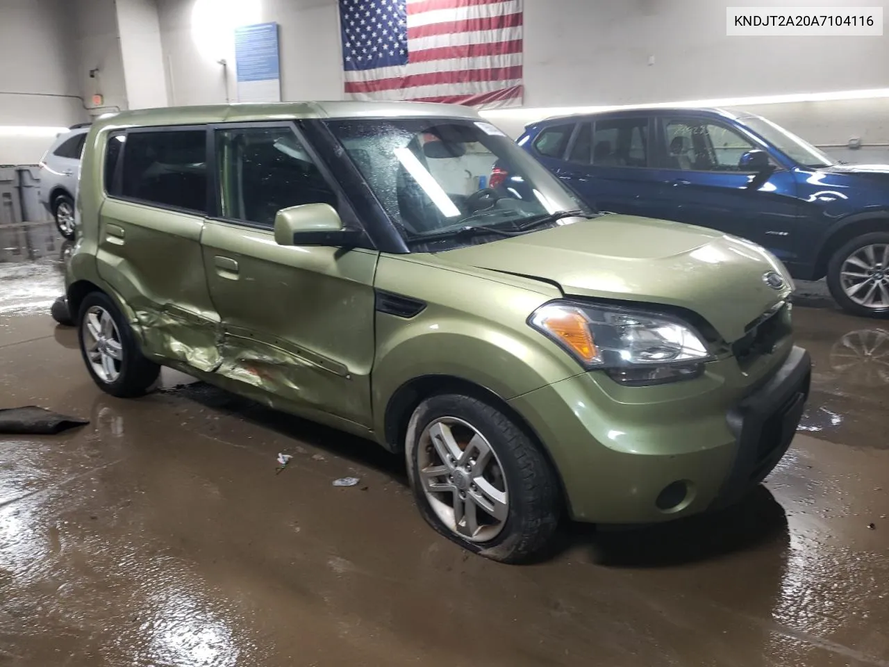 2010 Kia Soul + VIN: KNDJT2A20A7104116 Lot: 79560444