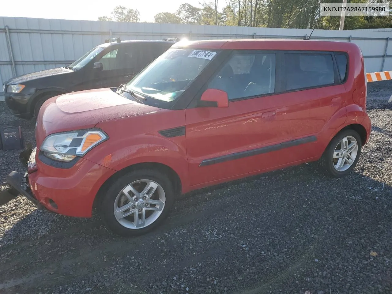 2010 Kia Soul + VIN: KNDJT2A28A7159980 Lot: 80077304