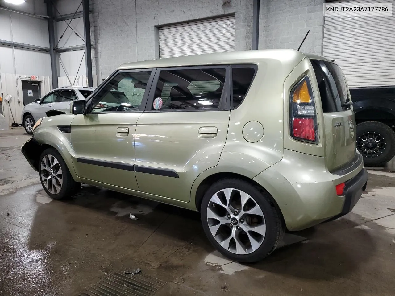 2010 Kia Soul + VIN: KNDJT2A23A7177786 Lot: 80242214