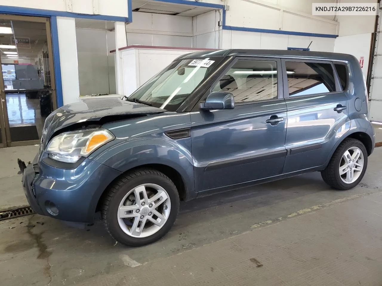 2011 Kia Soul + VIN: KNDJT2A29B7226216 Lot: 59776944