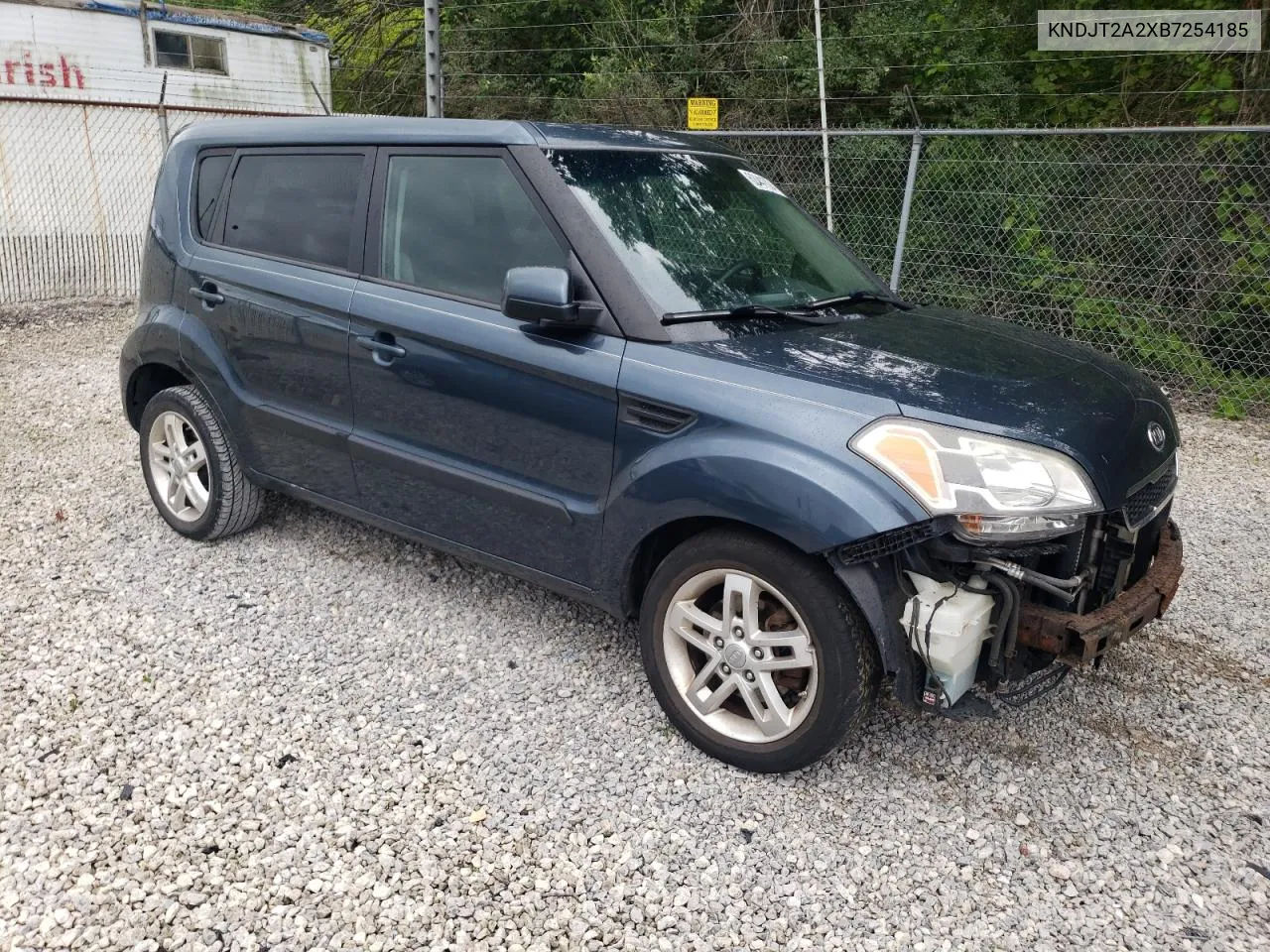 2011 Kia Soul + VIN: KNDJT2A2XB7254185 Lot: 62441824