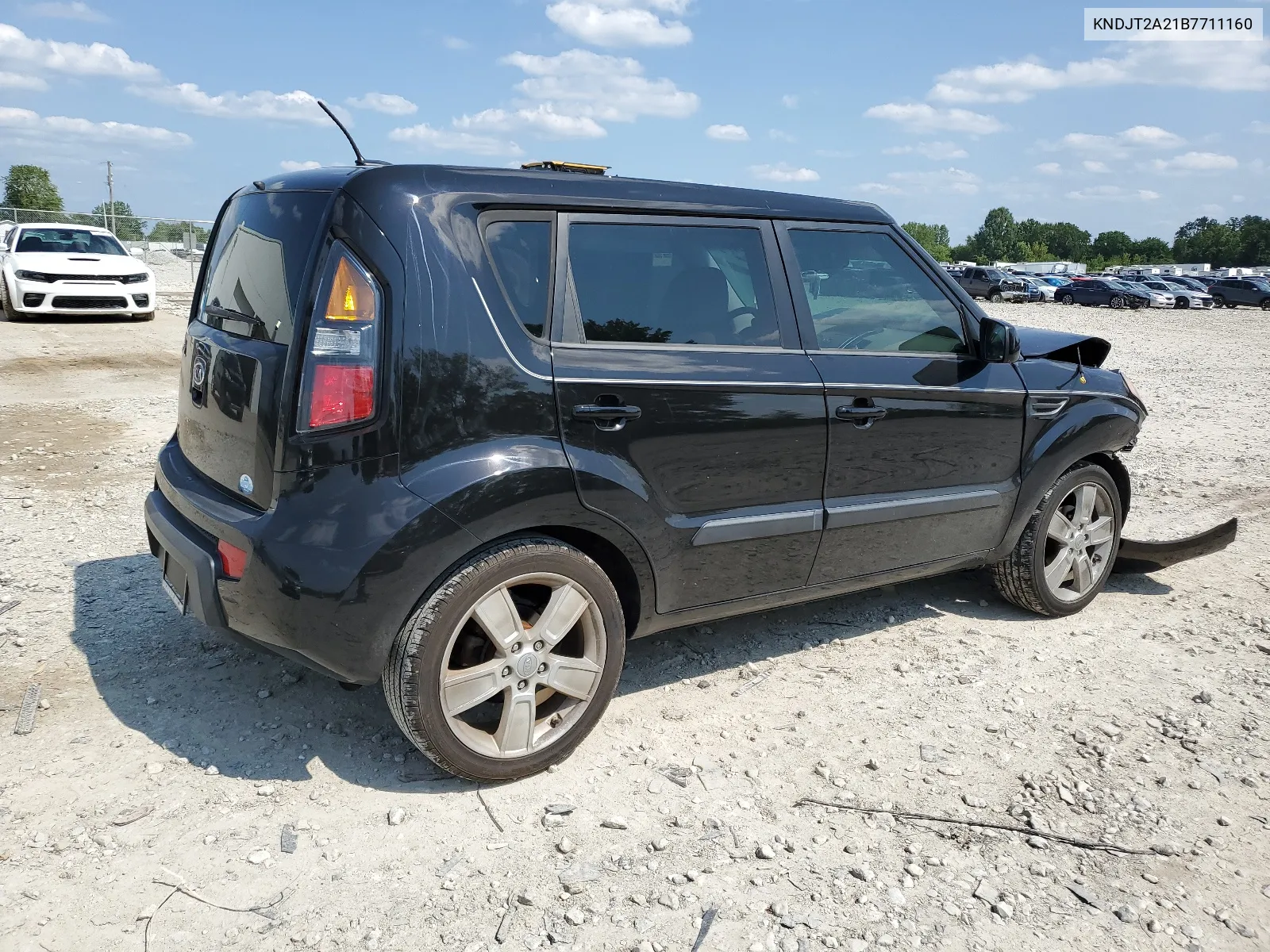 2011 Kia Soul + VIN: KNDJT2A21B7711160 Lot: 64880434