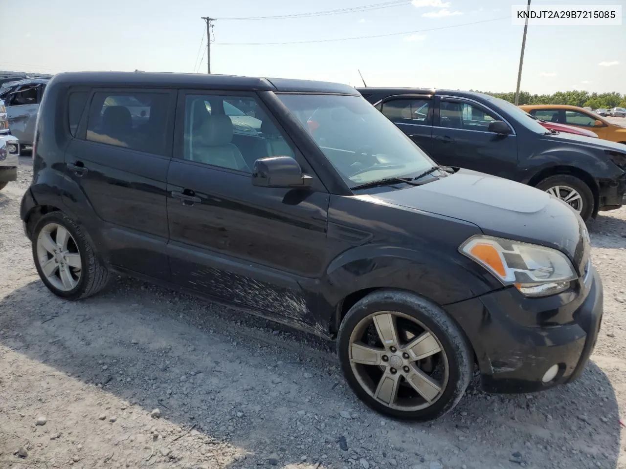 2011 Kia Soul + VIN: KNDJT2A29B7215085 Lot: 65980474