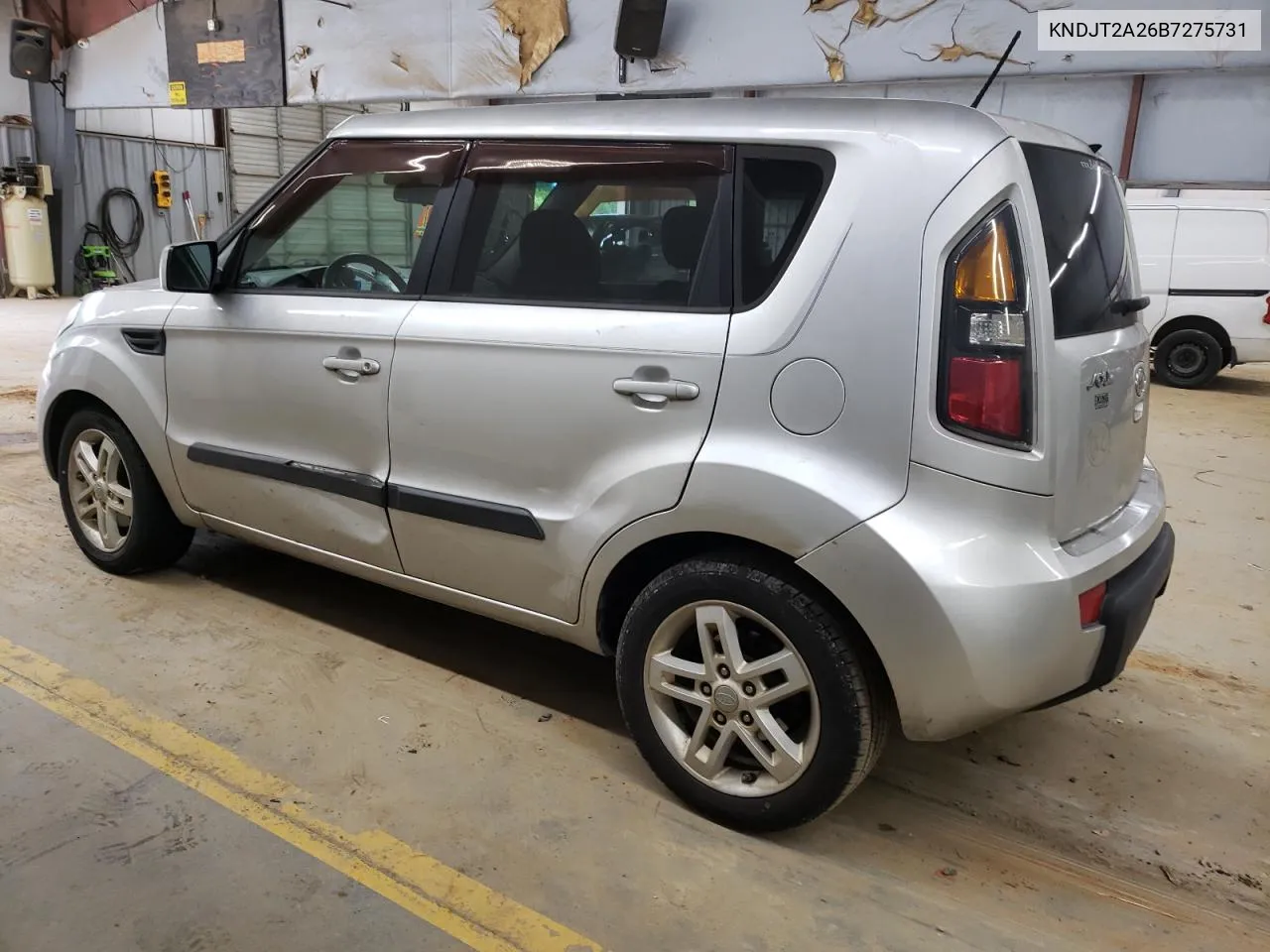 2011 Kia Soul + VIN: KNDJT2A26B7275731 Lot: 66149904