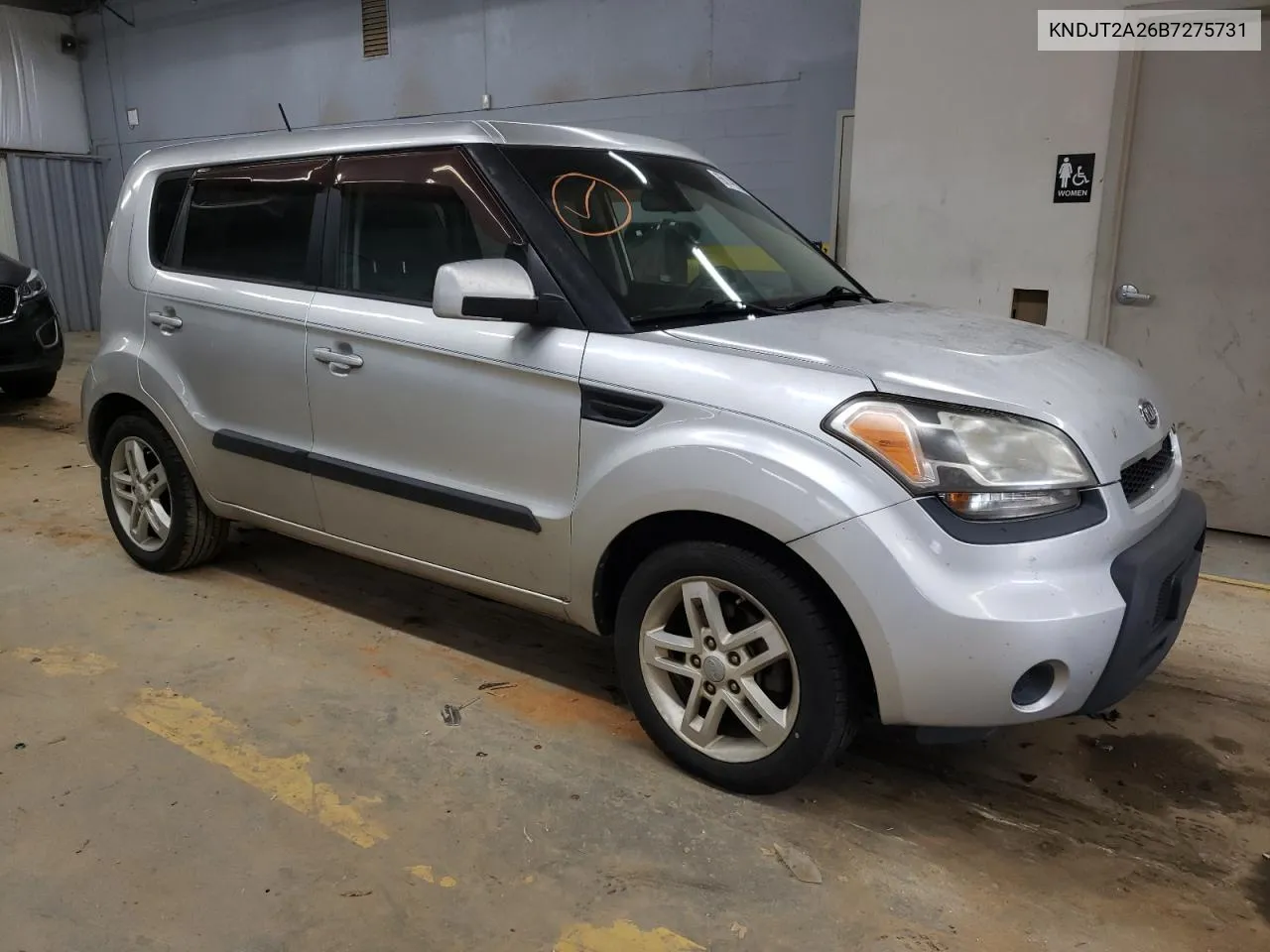 2011 Kia Soul + VIN: KNDJT2A26B7275731 Lot: 66149904