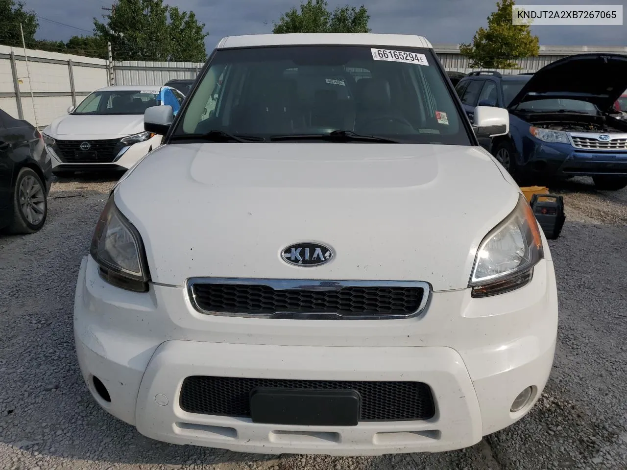 2011 Kia Soul + VIN: KNDJT2A2XB7267065 Lot: 66165294