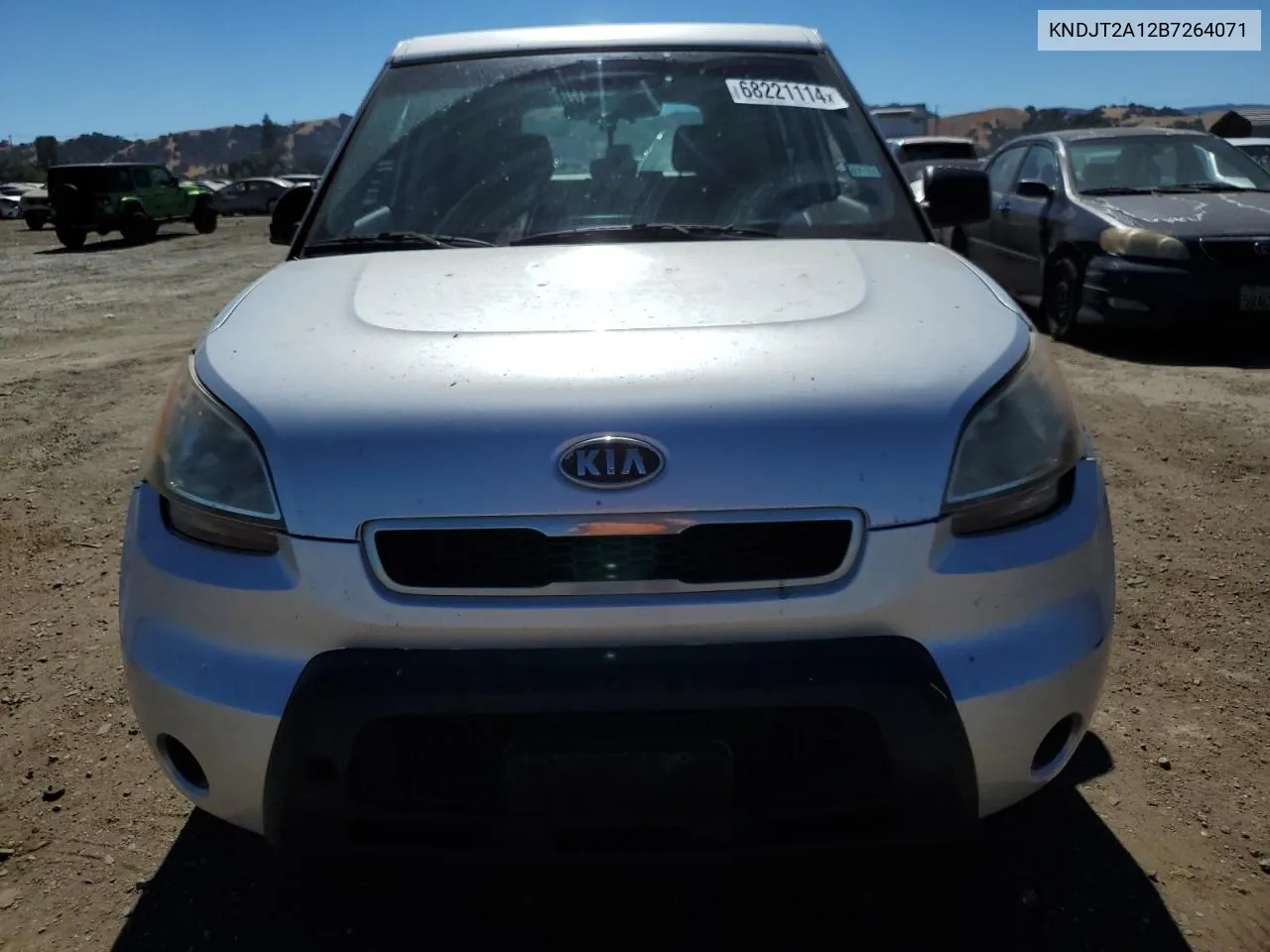 2011 Kia Soul VIN: KNDJT2A12B7264071 Lot: 68221114