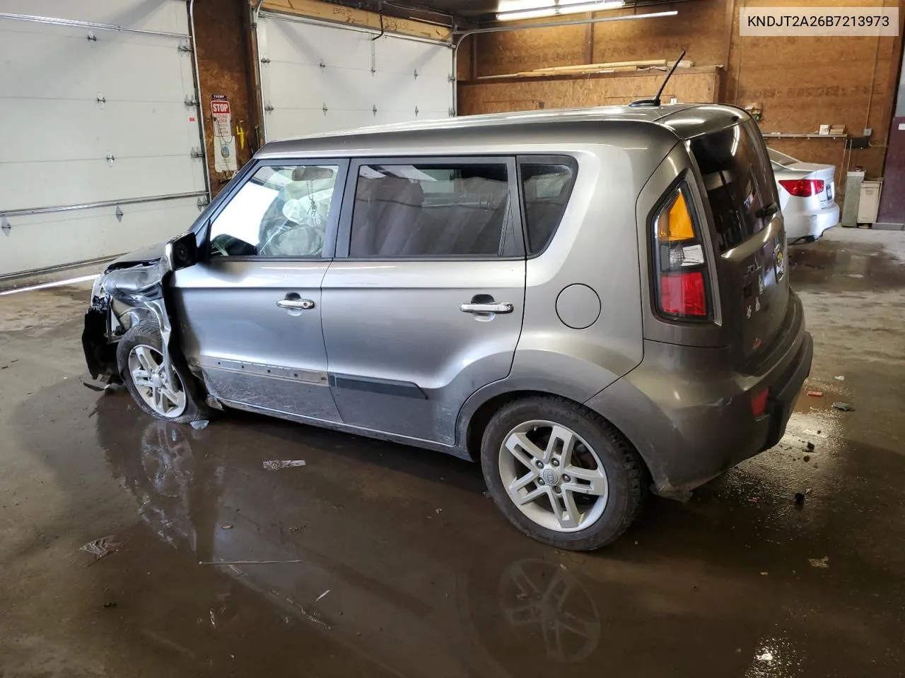 2011 Kia Soul + VIN: KNDJT2A26B7213973 Lot: 68903494