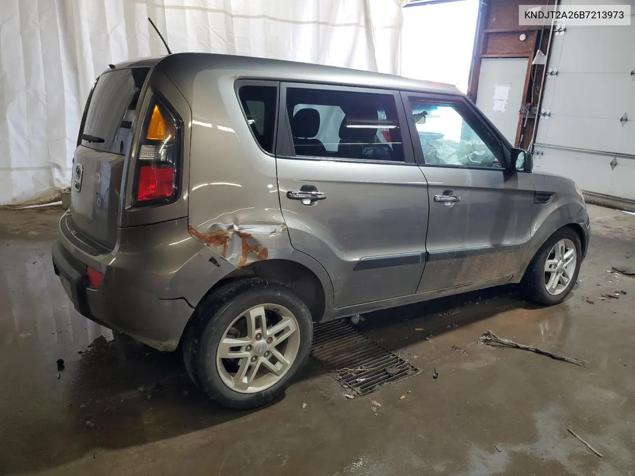 2011 Kia Soul + VIN: KNDJT2A26B7213973 Lot: 68903494