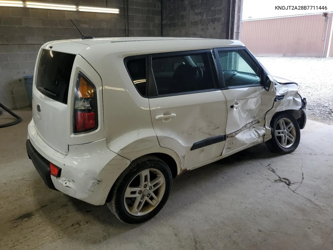 2011 Kia Soul + VIN: KNDJT2A28B7711446 Lot: 69040754