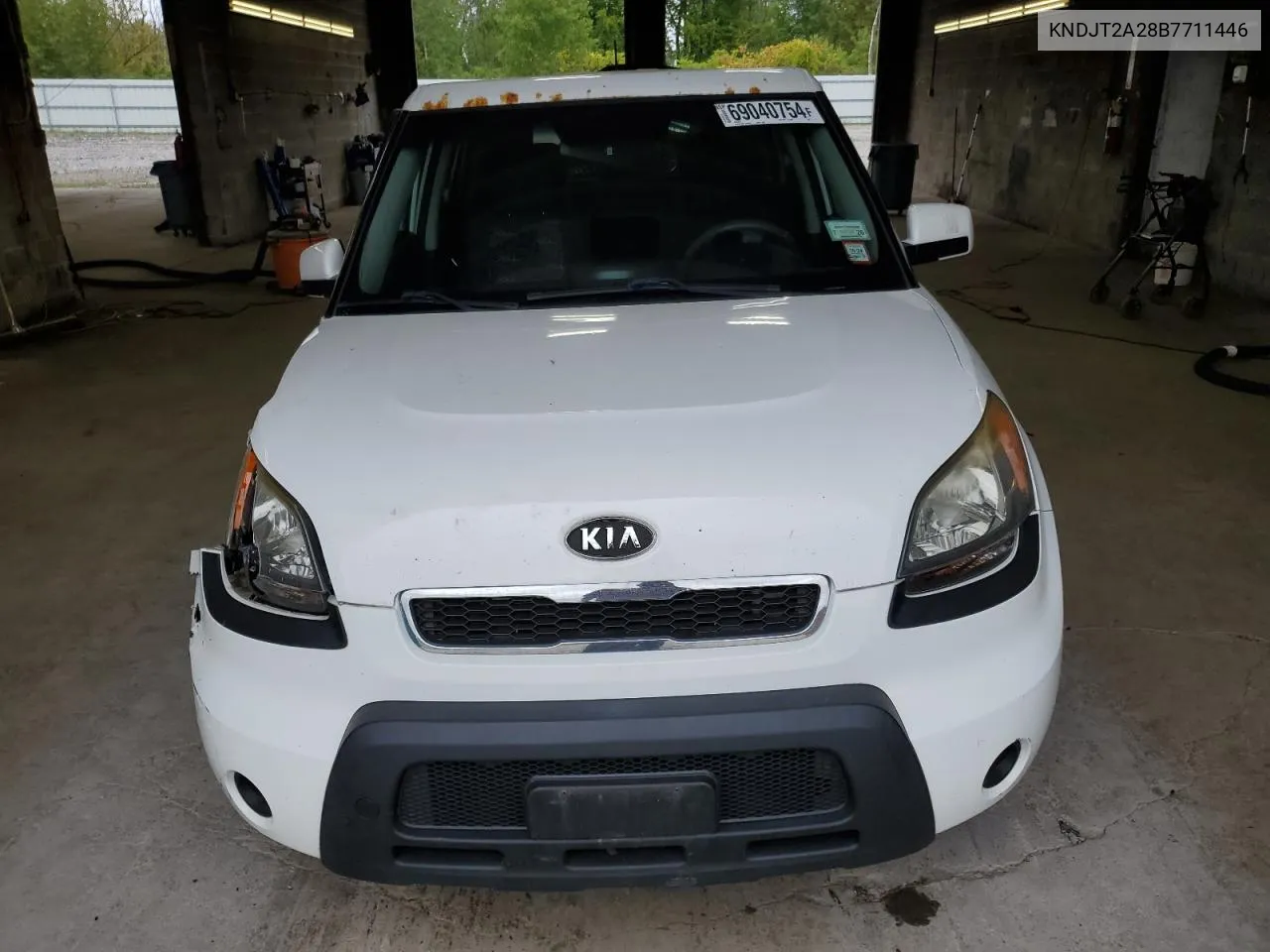 2011 Kia Soul + VIN: KNDJT2A28B7711446 Lot: 69040754