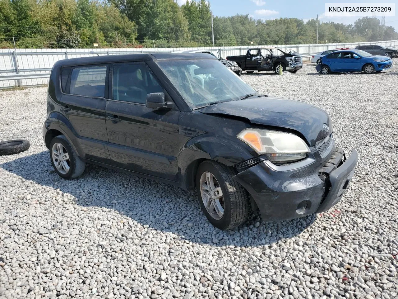 2011 Kia Soul + VIN: KNDJT2A25B7273209 Lot: 69376434