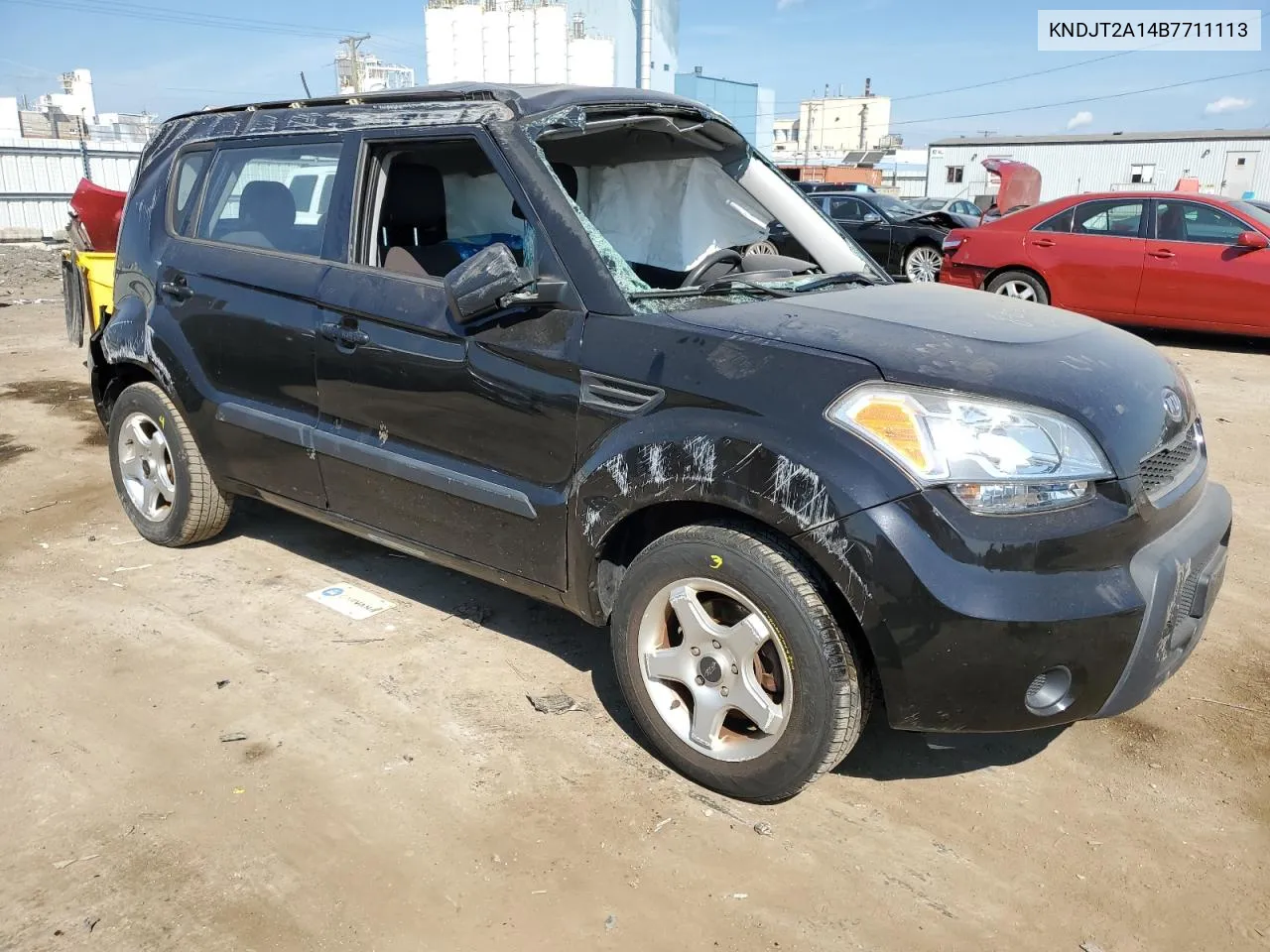 2011 Kia Soul VIN: KNDJT2A14B7711113 Lot: 69699124