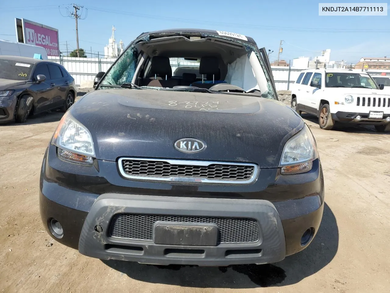 2011 Kia Soul VIN: KNDJT2A14B7711113 Lot: 69699124