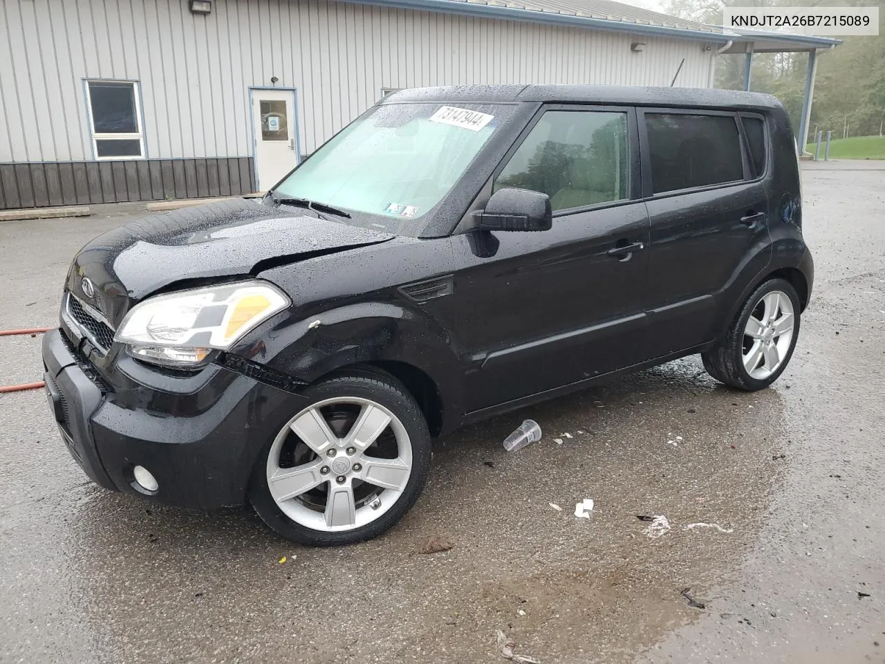 2011 Kia Soul + VIN: KNDJT2A26B7215089 Lot: 73147944